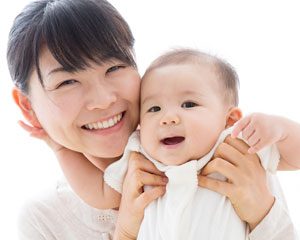 お母さんと赤ちゃん